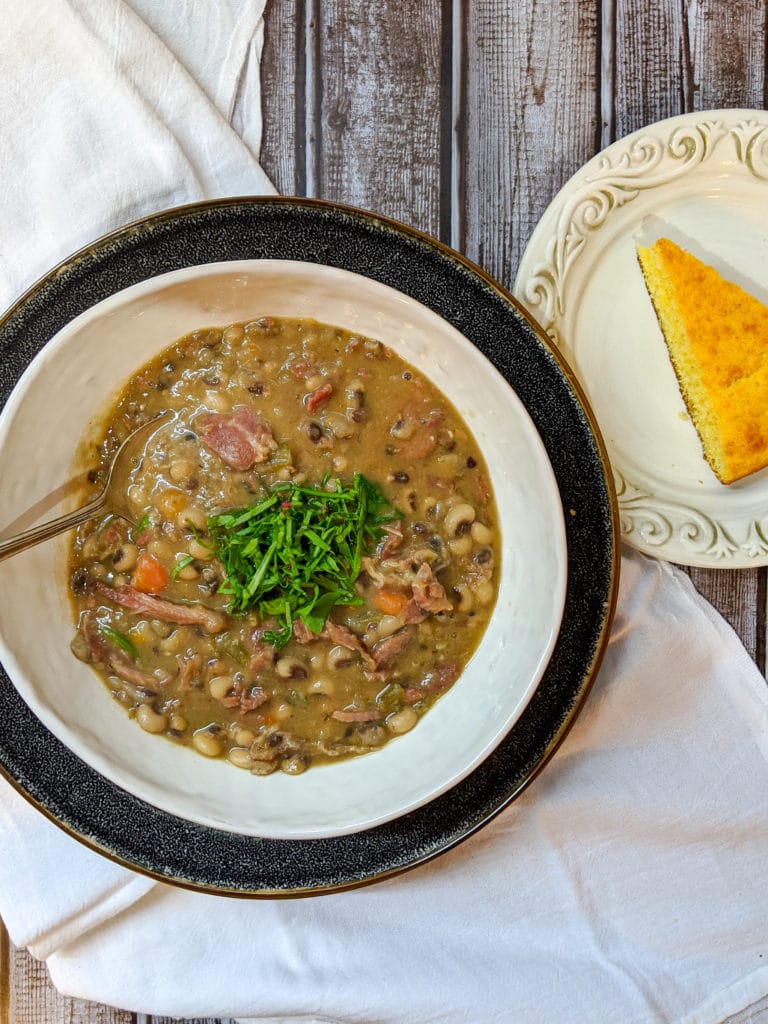 A bowl of food on a plate