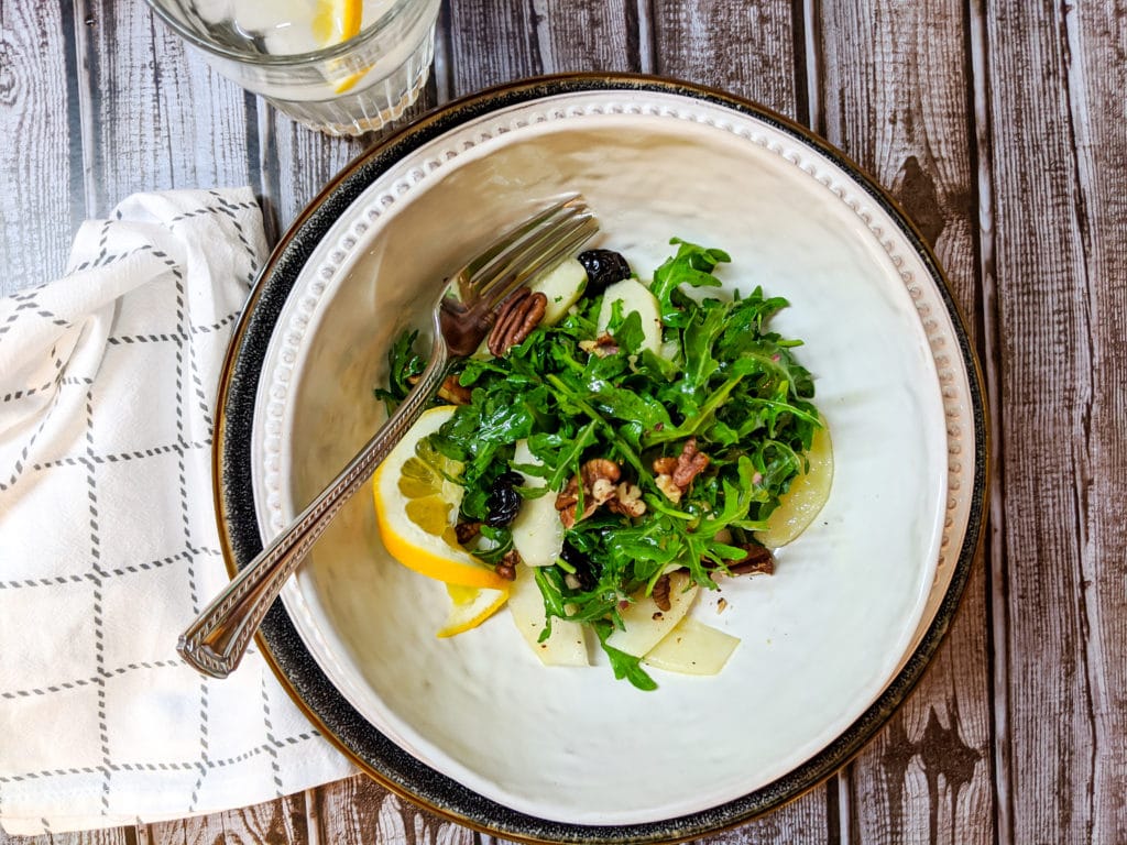 pear and arugula salad