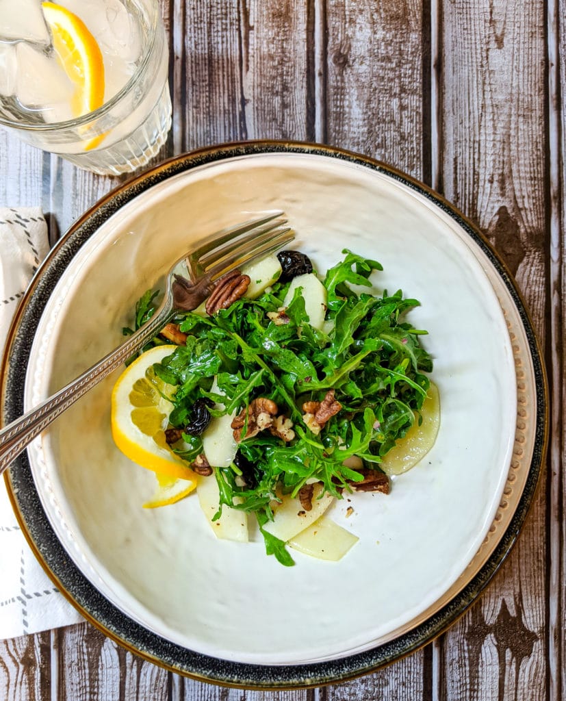 pear and arugula salad