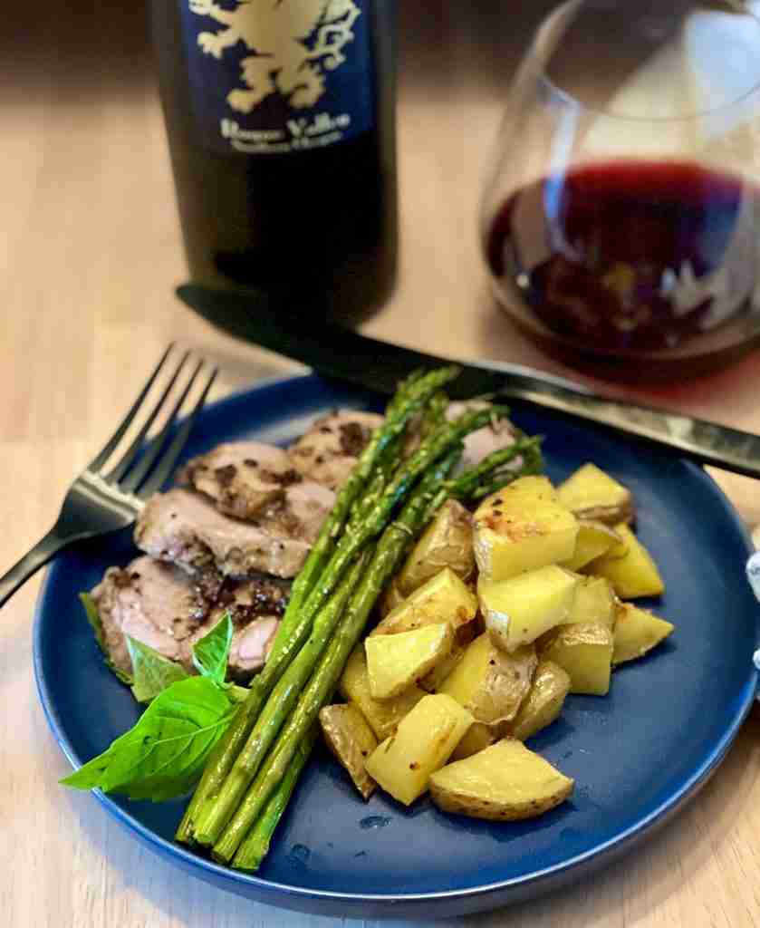 pinot noir pork