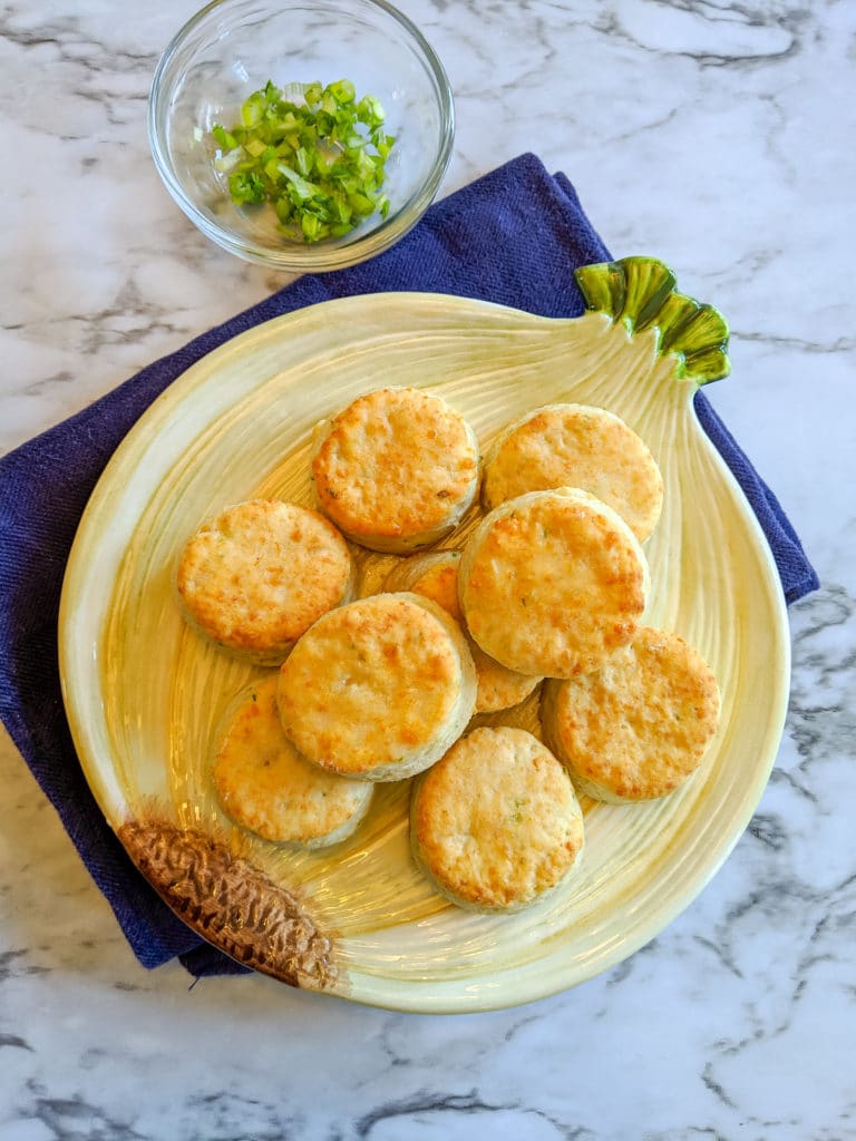 gruyere and scallion biscuits