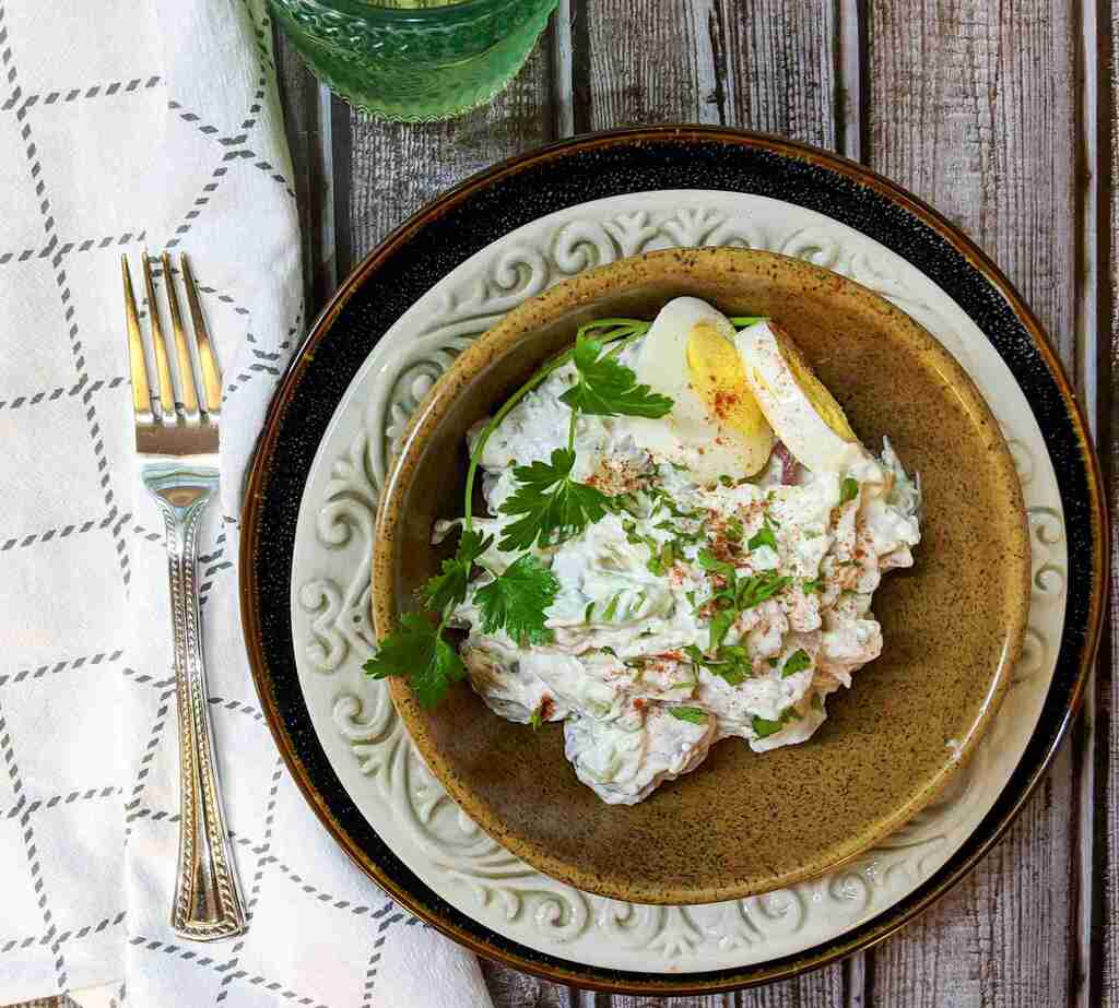 Home run potato salad