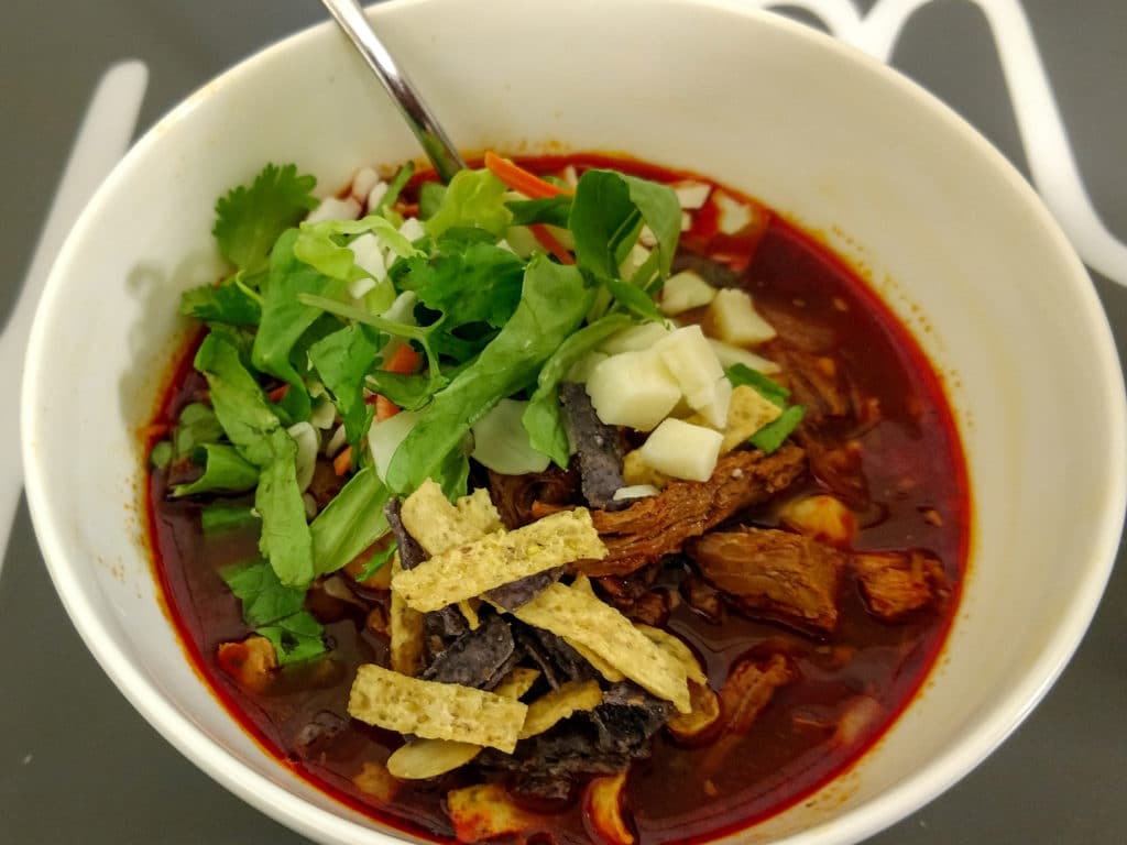 easy weeknight posole