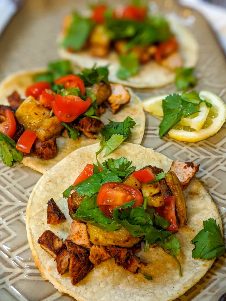 A plate of food