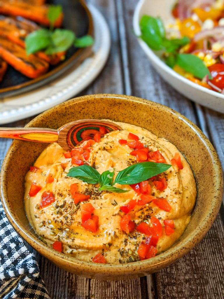 A bowl of food on a plate
